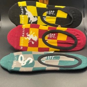3 pairs of New Vans Harry Potter no show Socks.